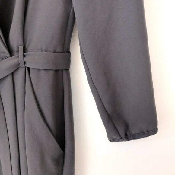 Aritzia Wilfred 0 Franca Wrap Dress Japanese Crepe - Picture 7 of 7
